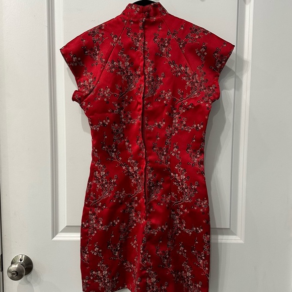 Vintage 90s Cherry Blossom Dress - Picture 9 of 16